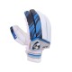 SG ELITE RIGHT HANDED CRICKET BATTING GLOVES (WHITE BLUE)