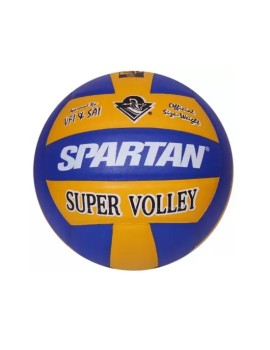 Spartan Super volley Leather Volleyball Ball (Size 4)