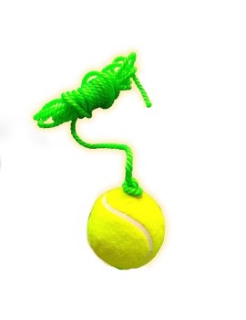 Vixen Tennis 3.5 Mtr Rope Cricket Hanging Balls (Lemon Yellow) 