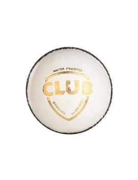 Sg Club Four-Piece Cricket Leather Balls (White) 