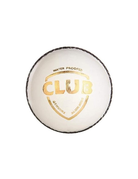 Sg Club Four-Piece Cricket Leather Balls (White) 