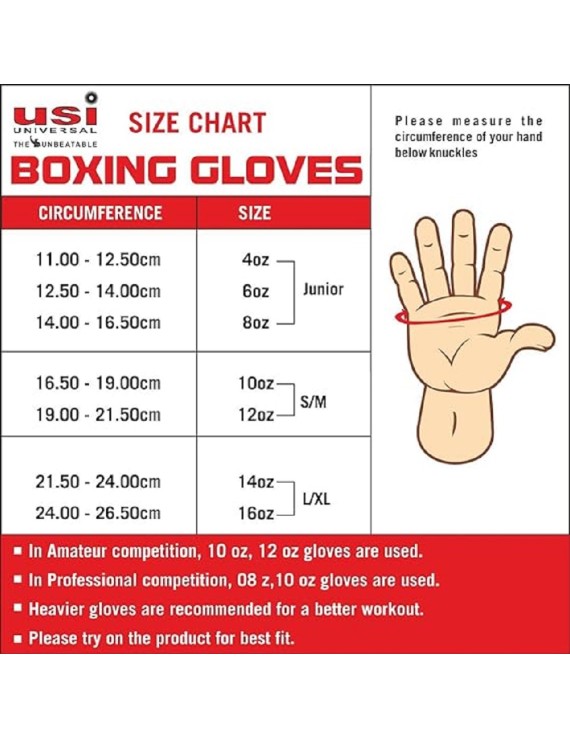 Usi 612Bv Bouncer Boxing Gloves (Junior) 