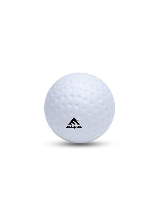 Alfa Standard Per Piece Hockey Turf Dimple Ball (White)
