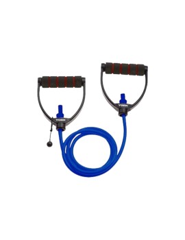 Sterling Resistance Band With D Handles Exercise Band (Sky Blue)
