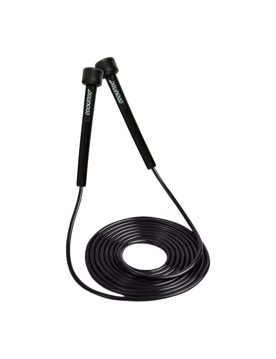 Cockatoo Speed Exercise Skipping Rope (Black) 