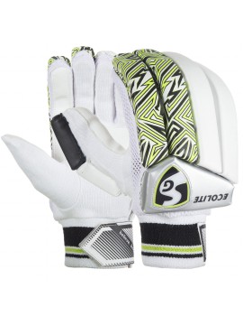SG Ecolite Left Handed Cricket Batting Gloves (Boys) 
