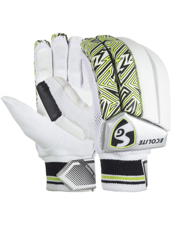 SG Ecolite Left Handed Cricket Batting Gloves (Boys) 