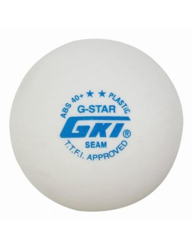 Gki G Star Abs 40+ Table Tennis Balls (White) 