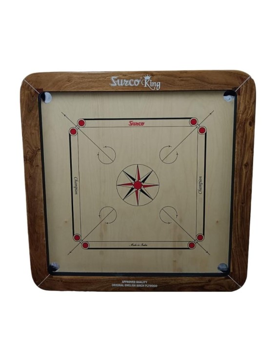 Surco King Champion Carrom Board (24Mm)