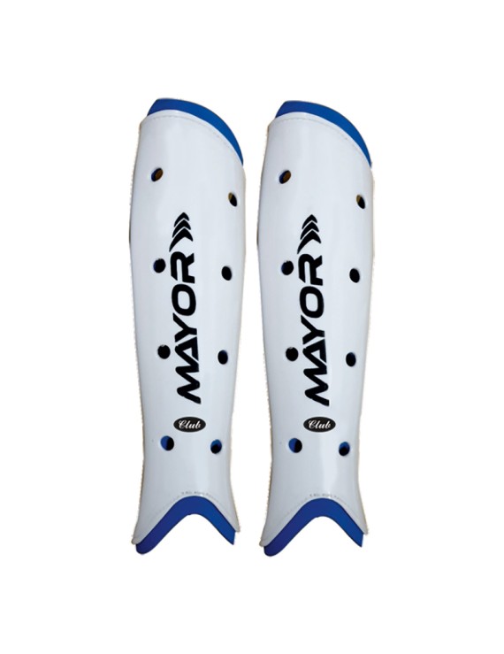 Mayor Club Hockey Shin Guard (White)