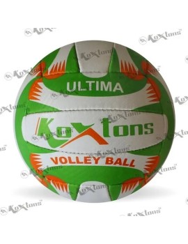 Koxtons Ultima Pvc Dimpled Volleyball Ball (White Green)