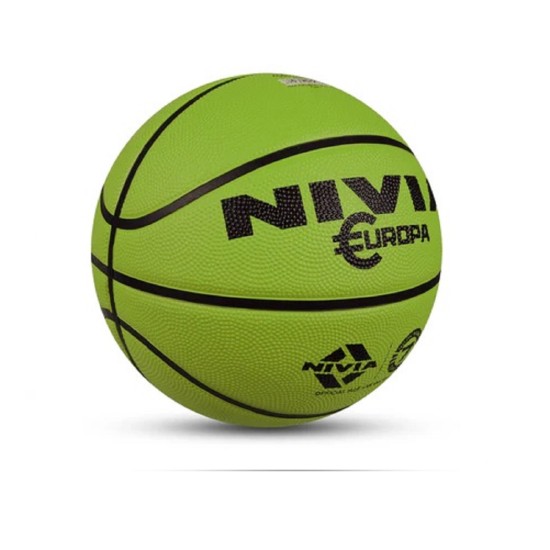 NIVIA EUROPA SIZE 7 BASKETBALL BALL (GREEN) 