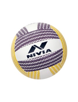 Nivia Pu5000 18 Panel Volleyball Ball (Size 4)
