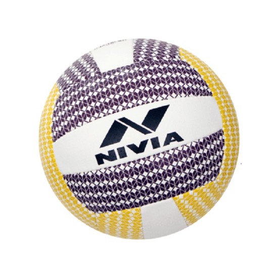 NIVIA PU-5000 18 PANEL VOLLEYBALL BALL (SIZE 4) 
