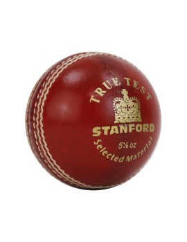 Sf True Test Four-Piece Cricket Leather Balls (Red)
