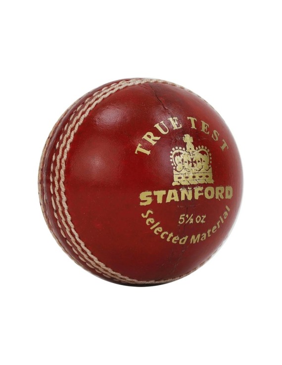 Sf True Test Four-Piece Cricket Leather Balls (Red)