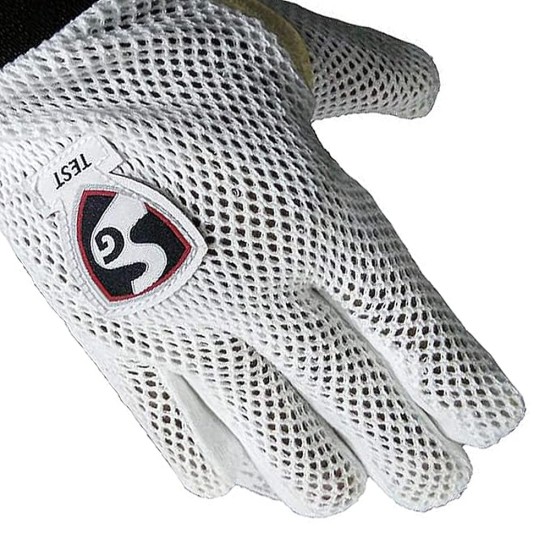 SG TEST COTTON CRICKET BATTING INNER-GLOVES (WHITE) 