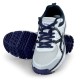 TYKA STUNNER-160 RUBBER SPIKES CRICKET SHOES (WHITE NAVY) 