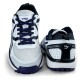 TYKA STUNNER-160 RUBBER SPIKES CRICKET SHOES (WHITE NAVY) 