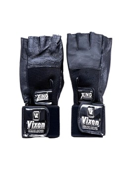 Vixen Xing Gym Exercise Gloves (Black) 