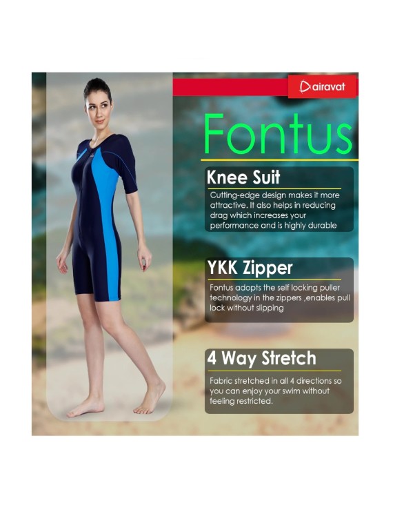 Airavat Fontus 5005 Ladies Swimwear (Sky Blue)