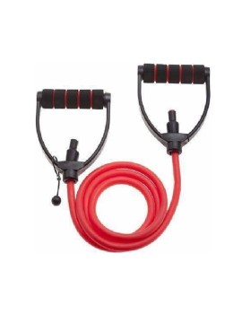 Sterling Resistance Band With D Handles Exercise Band (Red) 