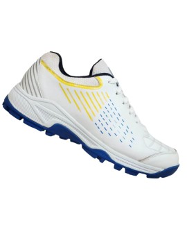 Sega Grace Rubber Spikes Cricket Shoes (Yellow)