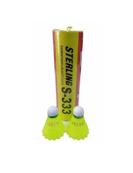 Sterling S 333 Badminton Shuttlecock (Lemon Yellow) 