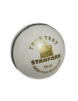 Sf True Test Four-Piece Cricket Leather Balls (White)