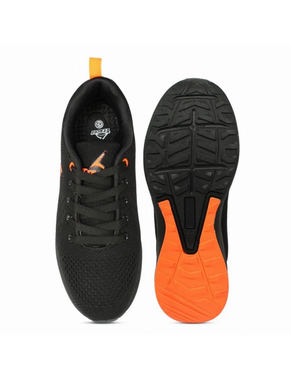 Tracer Foster 12 Sports Running Shoes (Black) 