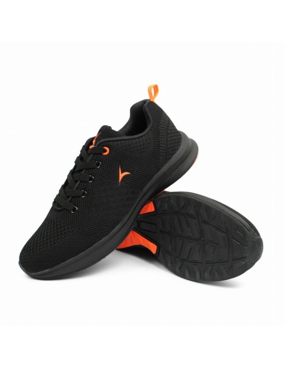Tracer Foster 12 Sports Running Shoes (Black) 