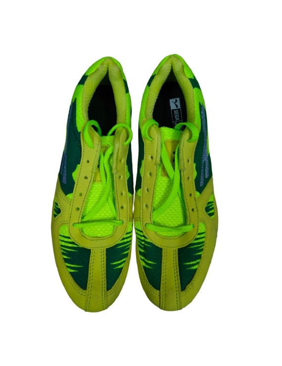 Sega Fly Spikes Athletic Spikes (Yellow/green)