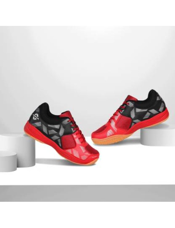 Nivia Appeal 2.0 Badminton Shoes (Red) 