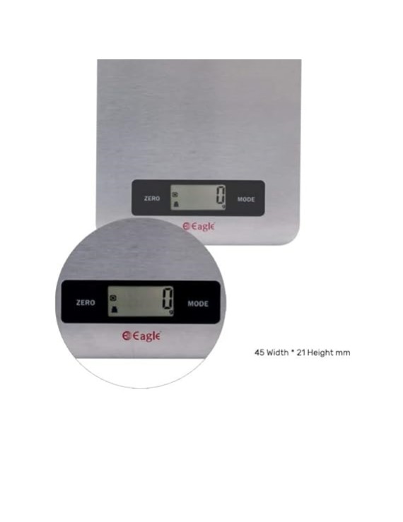 Eagle Cricket Bat And Kitchen Weight Scale (Upto 10Kg) 
