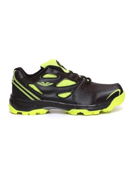 Vijayanti H-1 hockey shoes  (Black Green) 