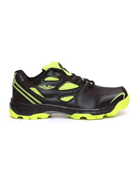 Vijayanti H-1 hockey shoes  (Black Green) 