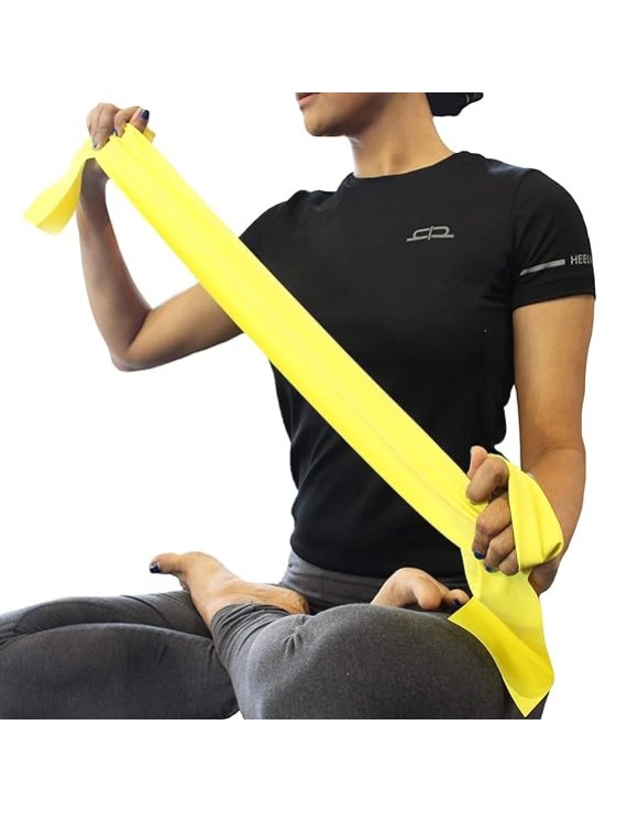 Konex Elastic Band For Yoga And Home Exercise (yellow)