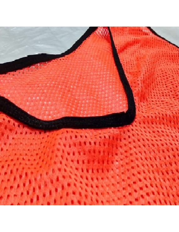 Economy Juniors Mesh Training Bibs (Orange) 