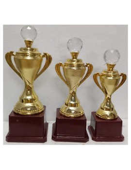 Victory Trophies For First, Second And Third Place  (9.5/10.75/12 Inch) 