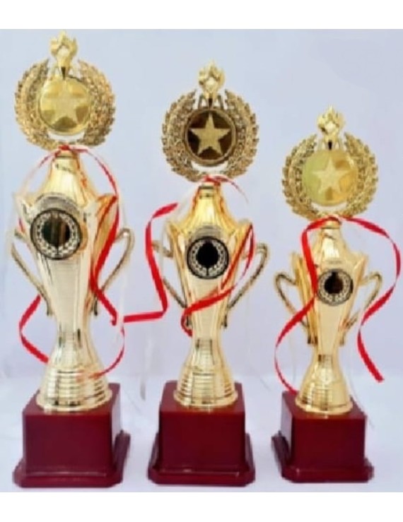 Victory Trophies For First, Second And Third Place  (12.5/13.5/14.5 Inch) 