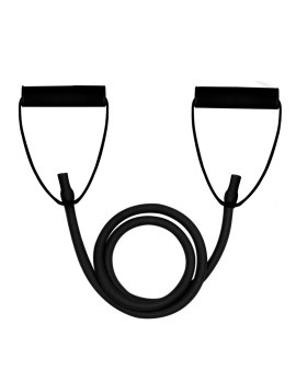 Sterling Resistance Band With D Handles Exercise Band (Black)