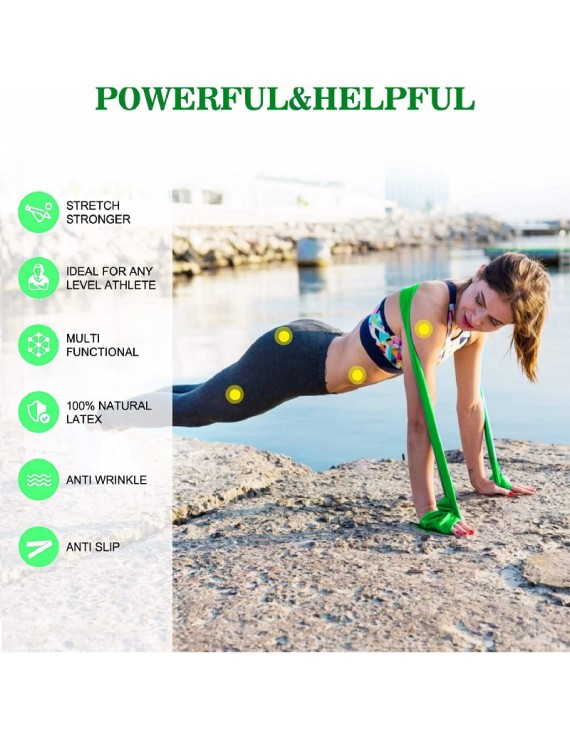 Konex Elastic Band For Yoga And Exercise (Green)