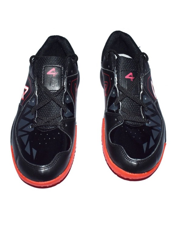Sega Bravo Premium Hockey Shoes (Black Red) 