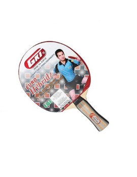 Gki Euro Hybridz Table Tennis Racket (Multi Color) 