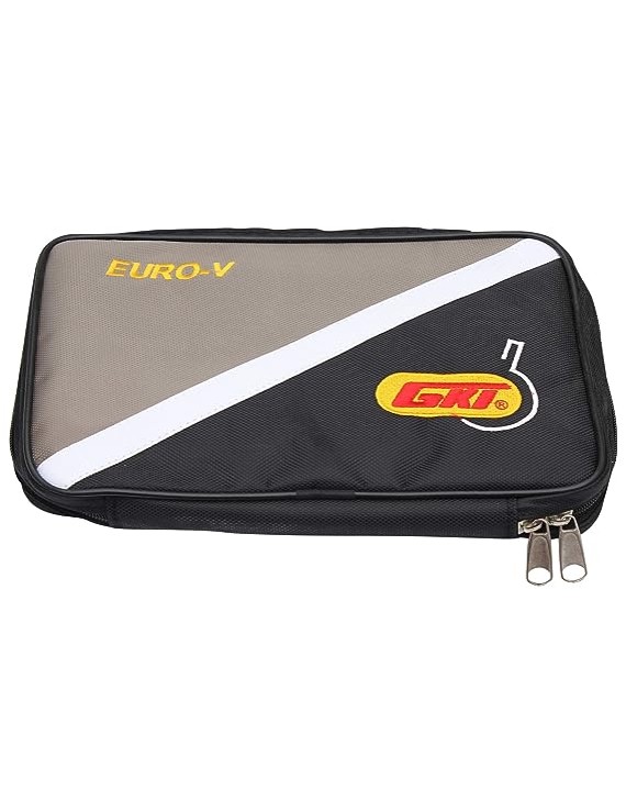 Gki Euro V Table Tennis Racket (Red) 