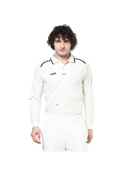 TYKA APEX CRICKET T-SHIRT - Full Sleeves (Off White)