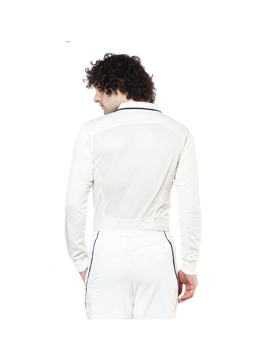 TYKA APEX CRICKET T-SHIRT - Full Sleeves (Off White)