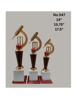 Chendla Victory Trophies 547 For First, Second And Third Place