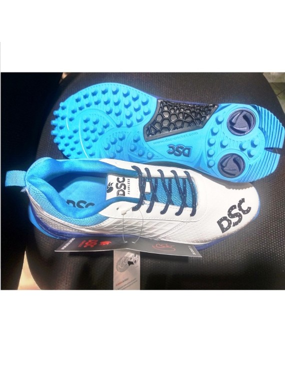 Dsc Cricket Shoe Jaffa 22 (White/Navy)