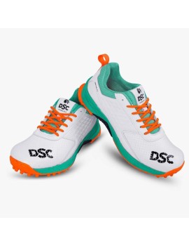 Dsc Cricket Shoe Jaffa 22 (Sea Green/Orange)